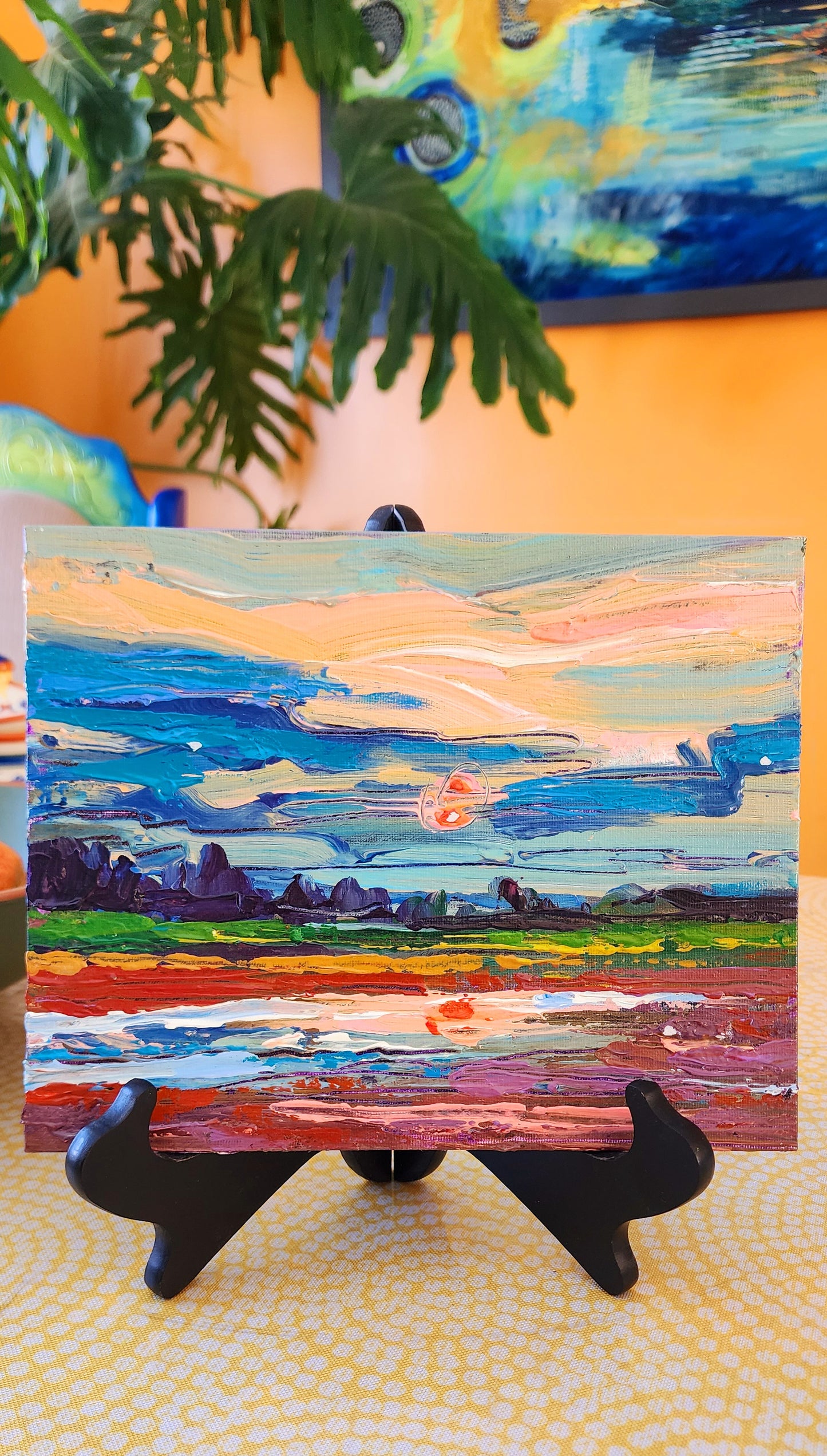 "Sunset at Tracadie Beach"