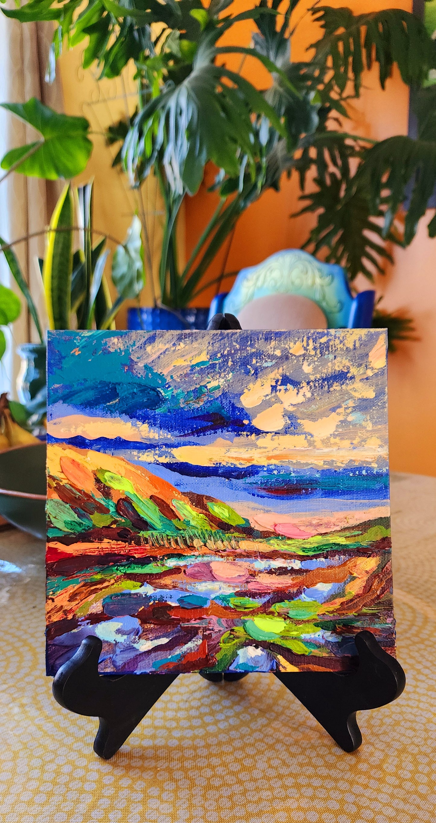 "Wetlands in the sunset"
