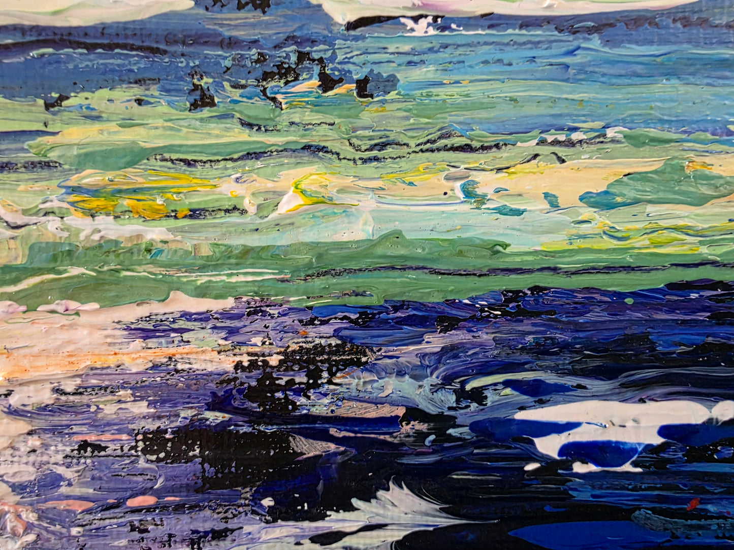 "Skyfall over Water"