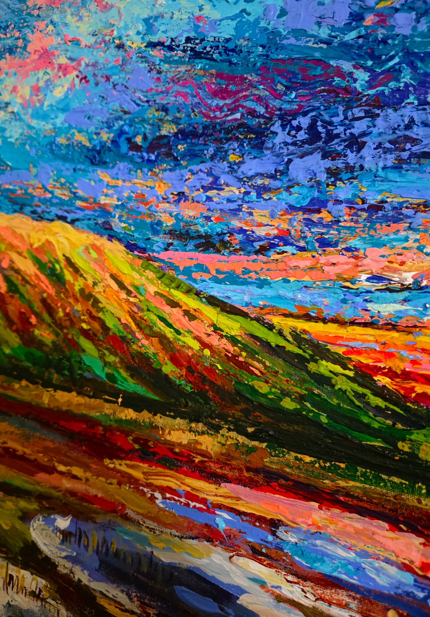 "Wetlands in the Sunset"