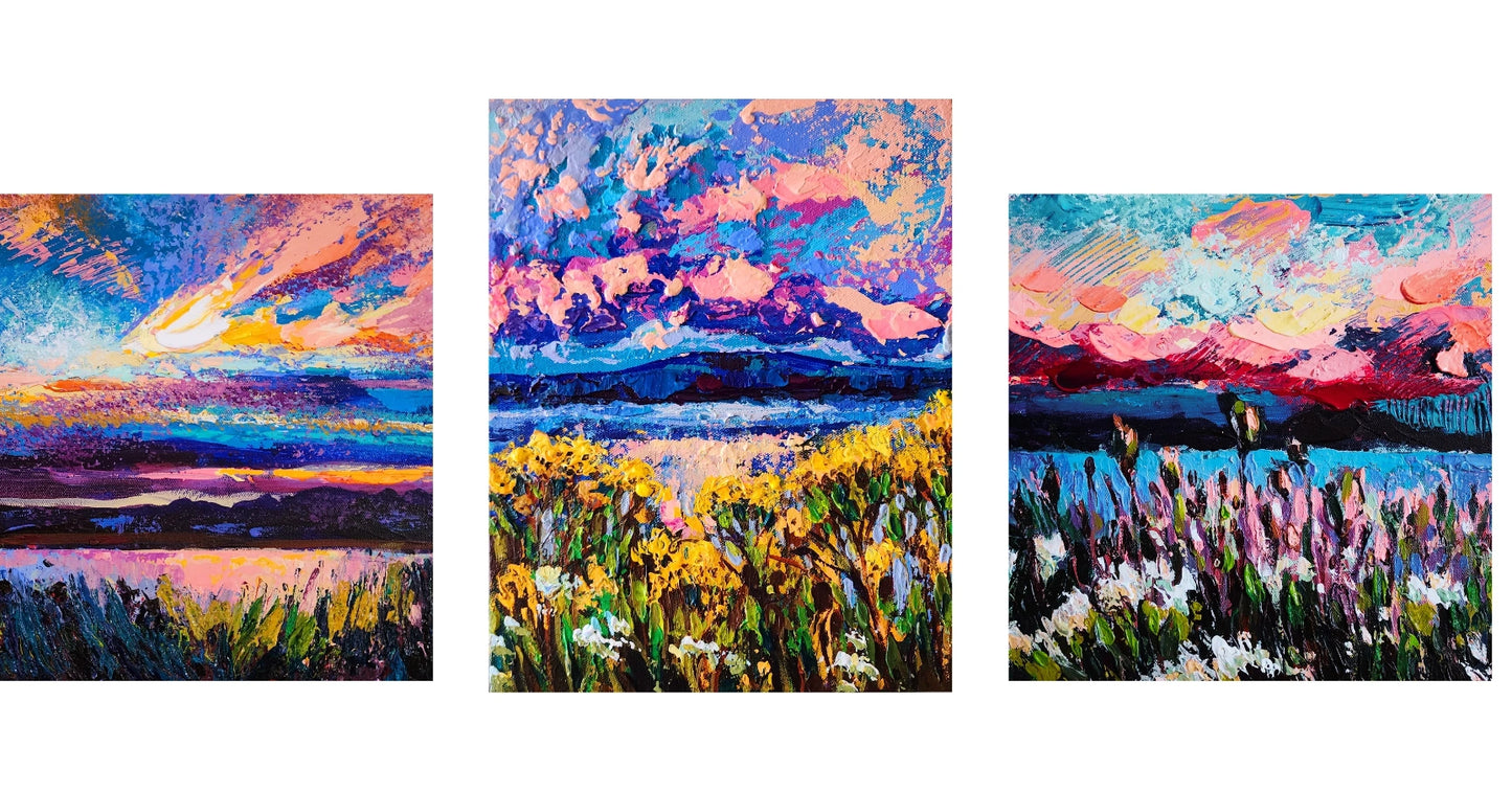 "Sunset at Queen Elizabeth Park" 2