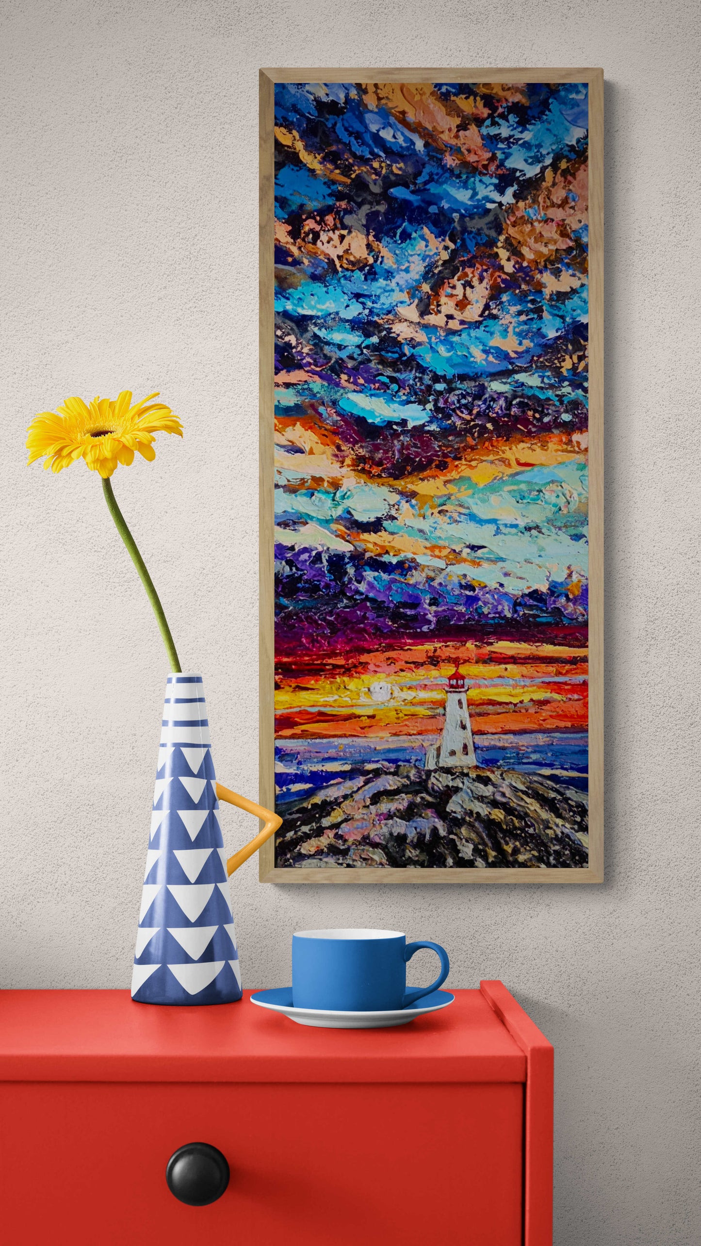 "Dansing Sky over Peggy’s Cove"