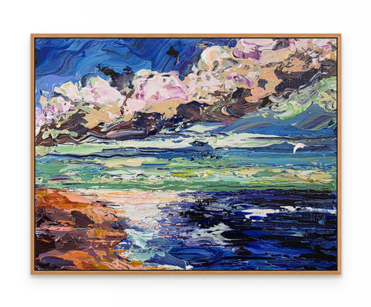 "Skyfall over Water"