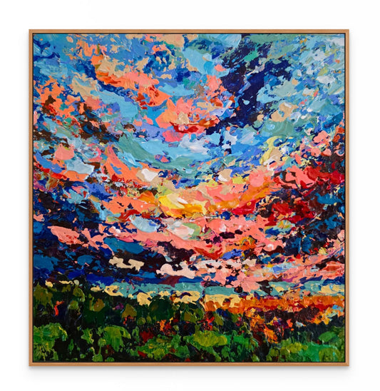 "Sunset in Bloom"