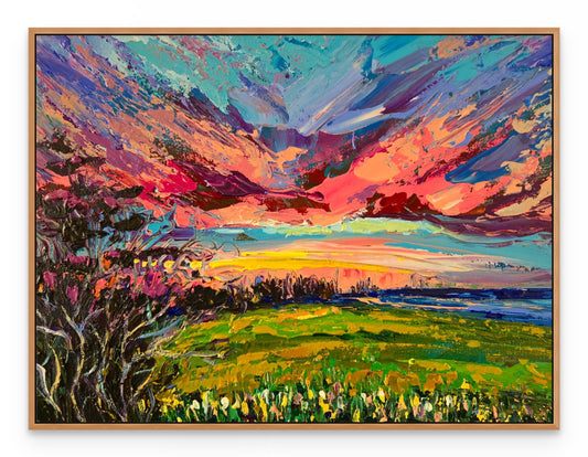 "Sunset Over Rustico"