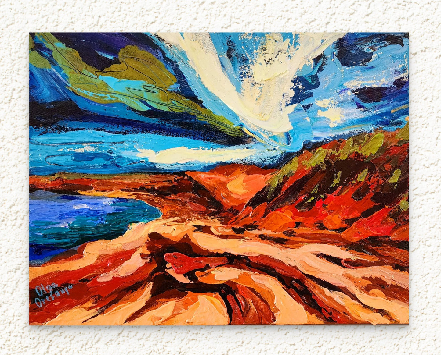 "Red Sands of the Island"