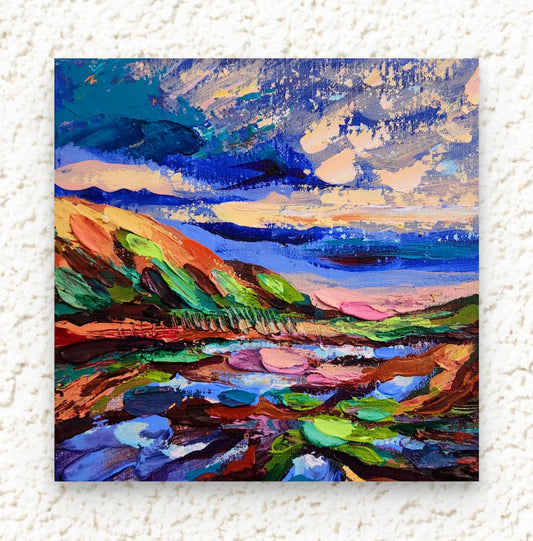 "Wetlands in the Sunset"