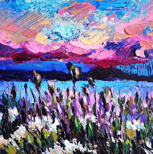 "Sunset at Queen Elizabeth Park" 2