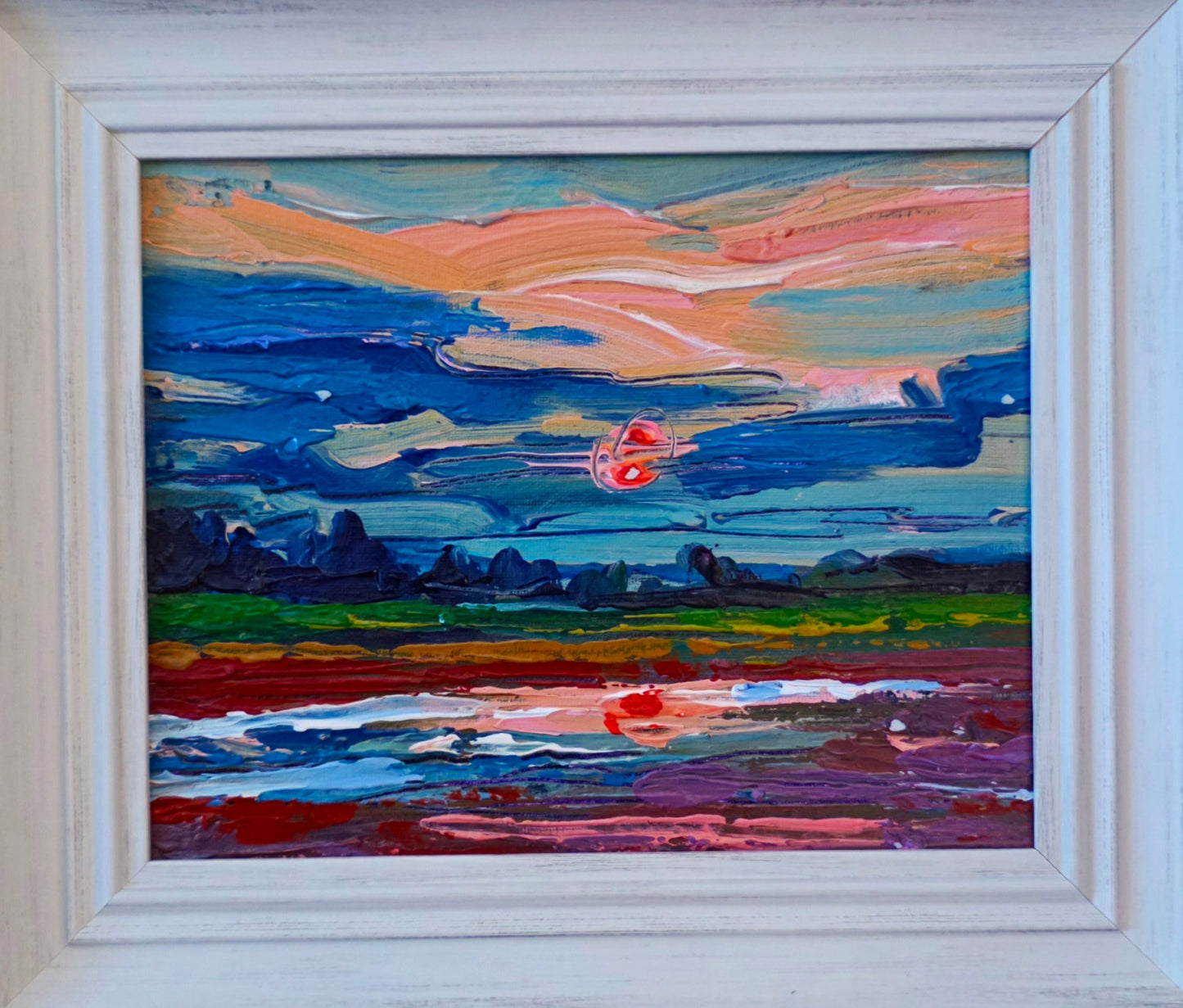 "Sunset at Tracadie Beach"