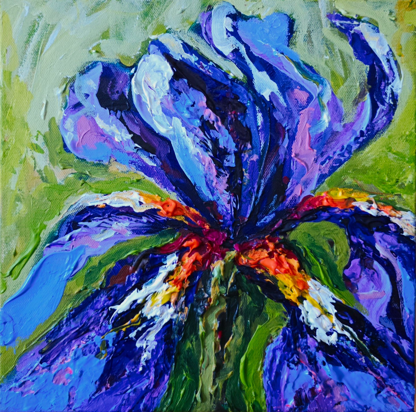 "Blue Irises"