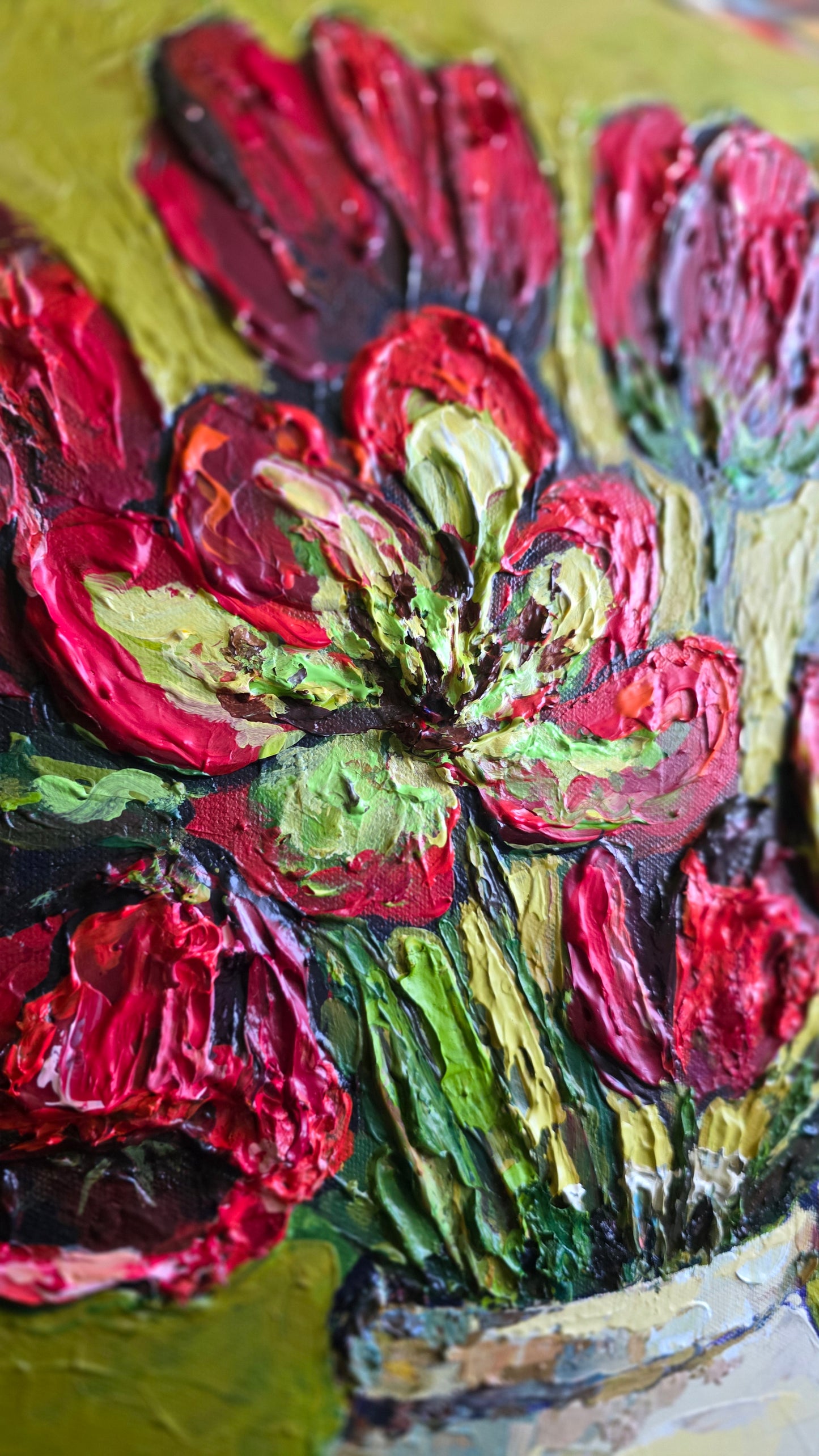 "Crimson Tulips"