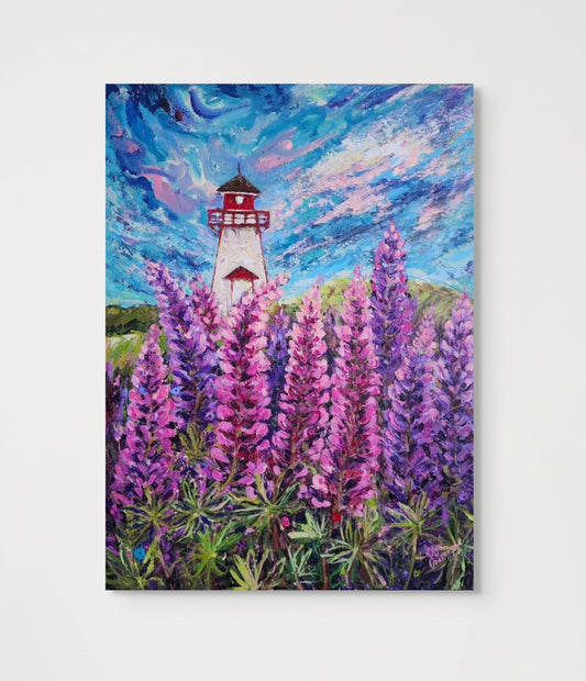 "Summer Starts with Lupins"