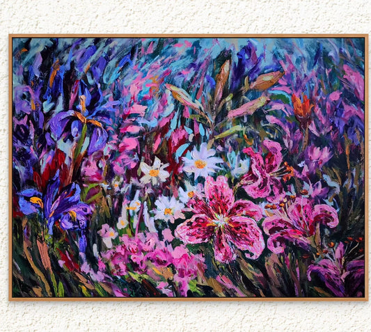 "Painting my garden"
