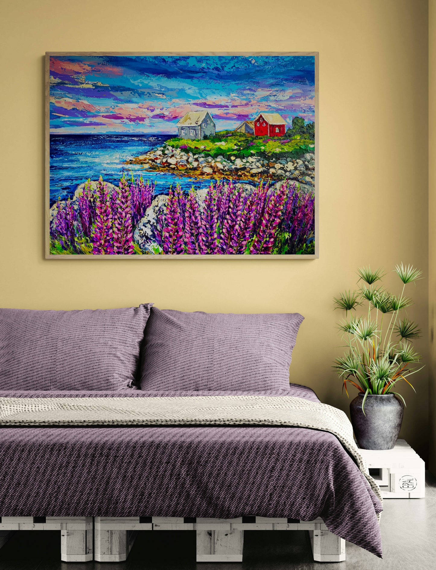 "Where the Ocean meets Lupins"