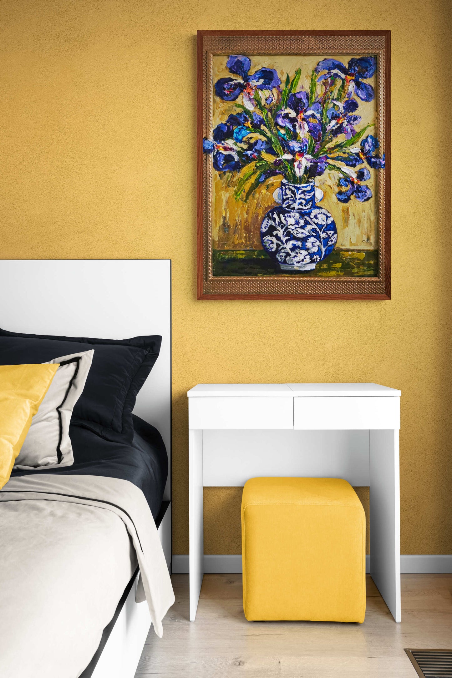 "Velvet Irises"