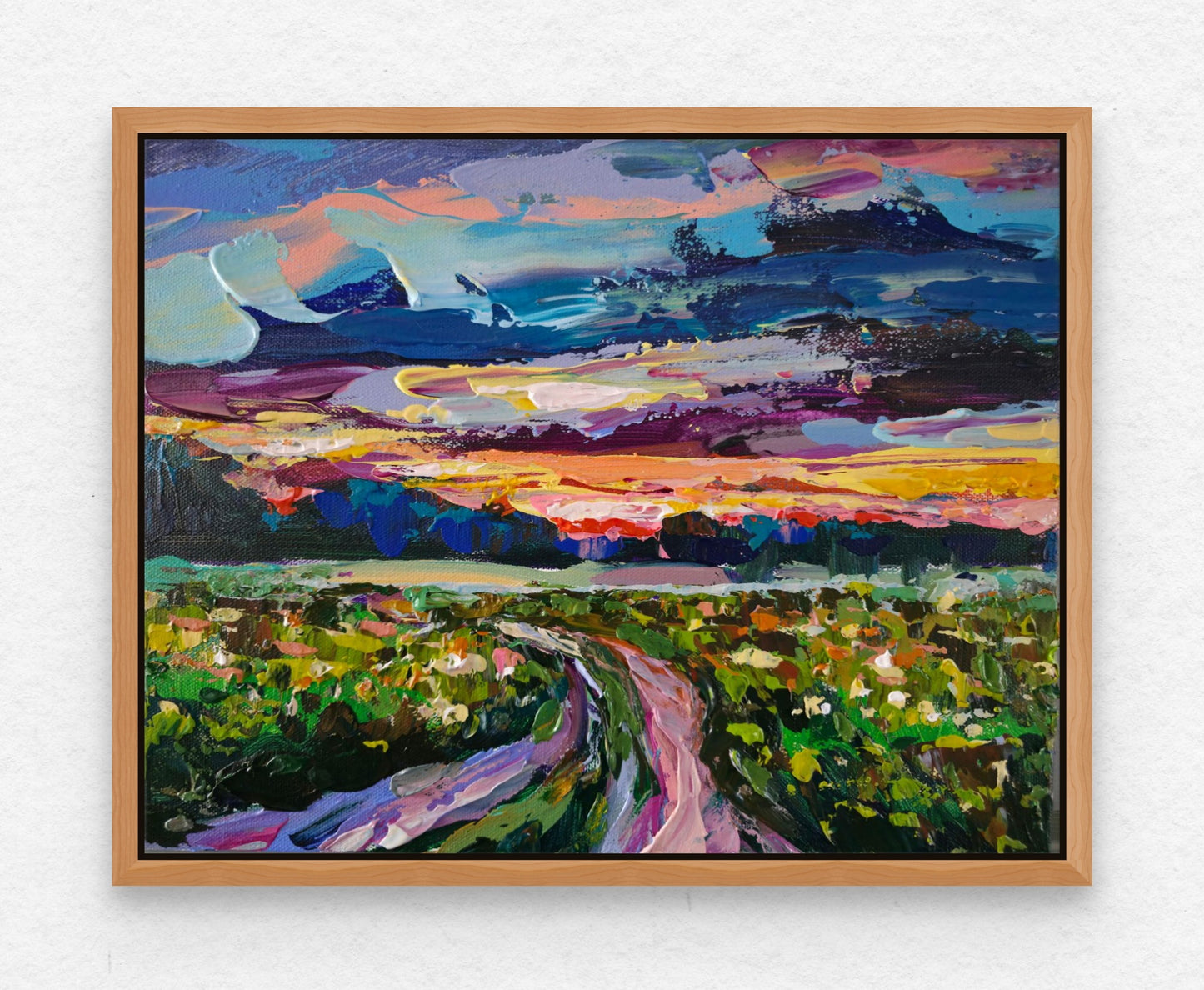 "Wildflower Sunset"