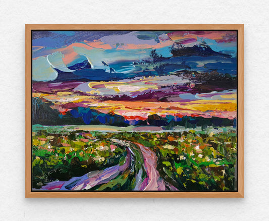 "Wildflower Sunset"