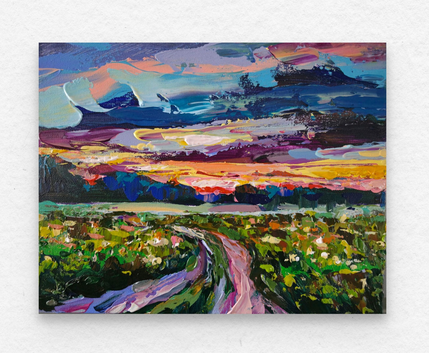 "Wildflower Sunset"