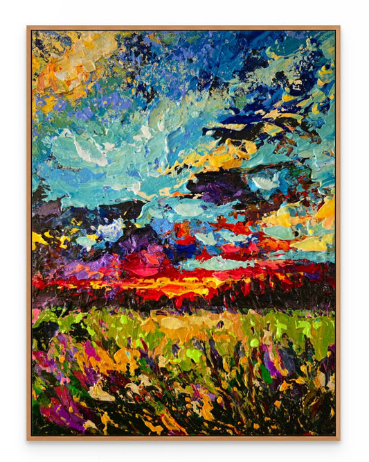 "Wildflowers in the Breeze"