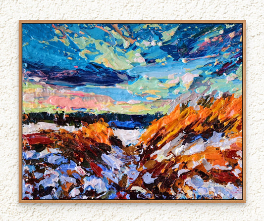 "Sands Dunes in Winter"