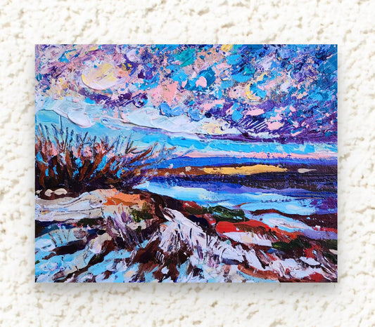 "Snowy Shores"