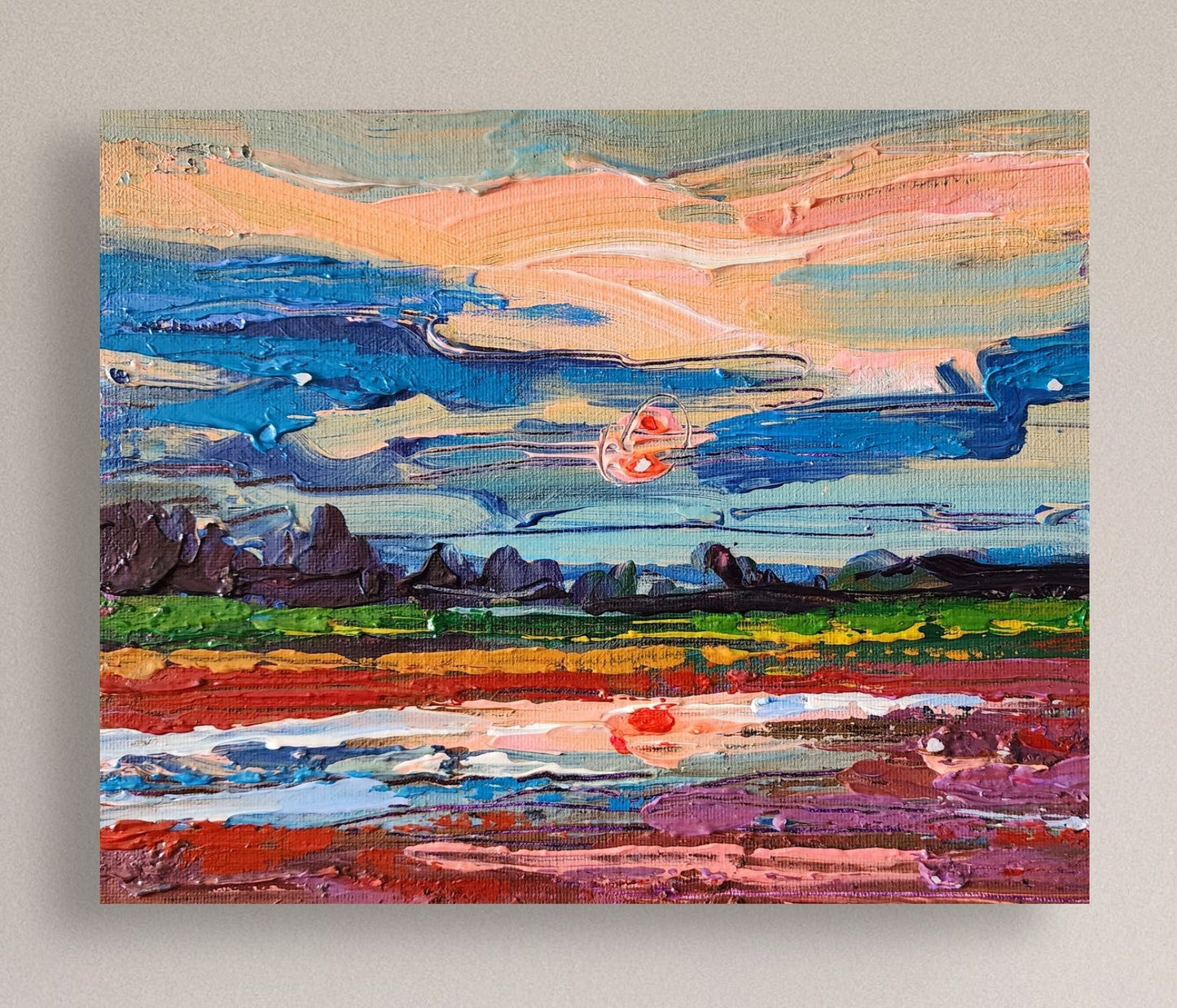 "Sunset at Tracadie Beach"