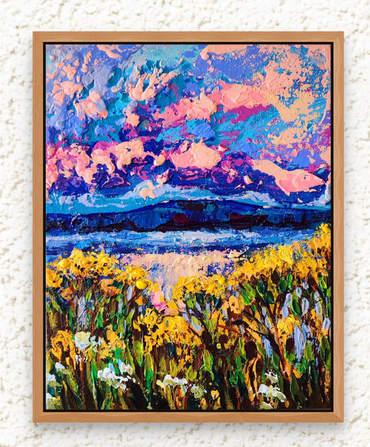 "Sunset at Queen Elizabeth Park"